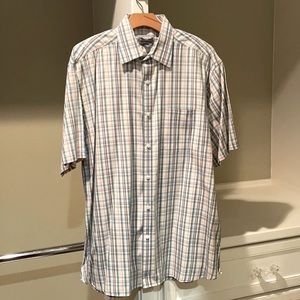 Men’s Johnston & Murphy Plaid Shirt